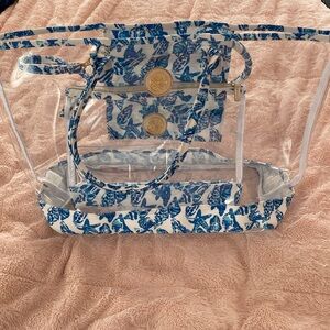 Lilly Pulitzer Beach Tote & Pouch Set